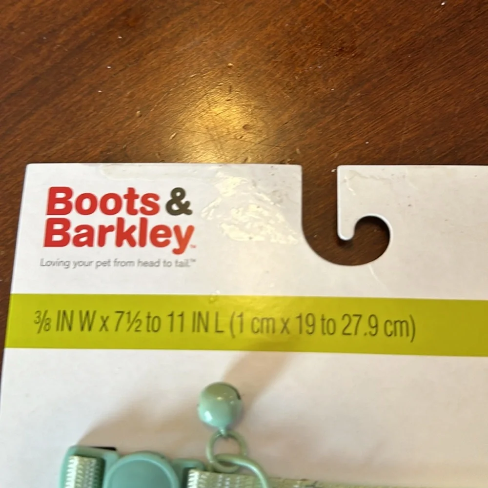 Cat Collar - Blue - Boots & Barkley™ blue